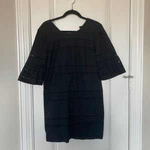 J crew black dress